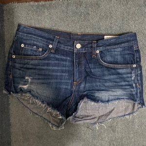 Rag and bone jean shorts